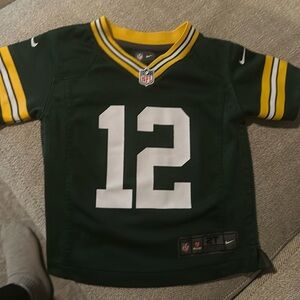 Toddler Aaron Rodgers’s packer jersey 2T